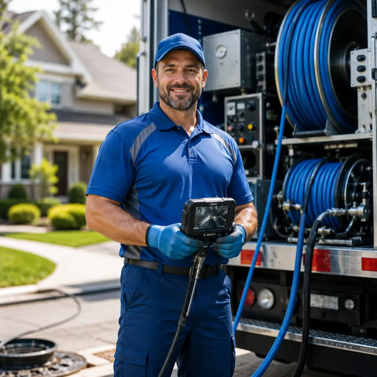Local outdoor drain cleaning specialists in Powhatan Point, OH
